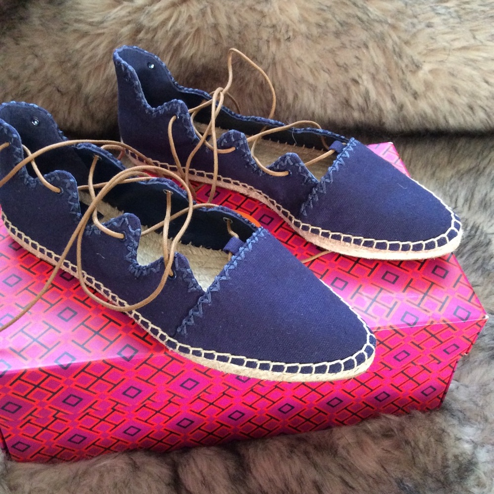 NEW in box Tory Burch Sonoma Grille Espadrilles - Picture 3 of 7